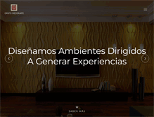 Tablet Screenshot of grupodecorarte.com